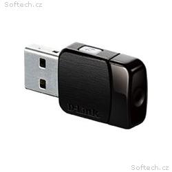 D-Link Wireless AC DWA-171 - Síťový adaptér - USB 