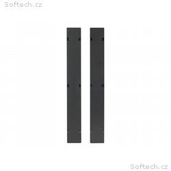 APC - Kryt panelu racku pro správu kabelů - černá 