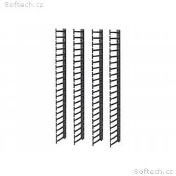 APC - Sada kabelového vedení skříně - černá - 20U 