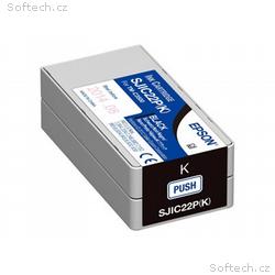 Epson SJIC22P(K) - Černá - originální - inkoustová