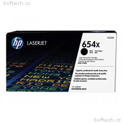 HP 654X - Vysoká výtěžnost - černá - originální - 