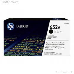 HP 652A - Černá - originální - LaserJet - kazeta s