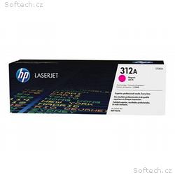 HP 312A - Purpurová - originální - LaserJet - kaze