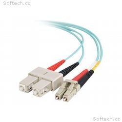 C2G LC-SC 10Gb 50, 125 OM3 Duplex Multimode PVC Fi