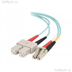 C2G LC-SC 10Gb 50, 125 OM3 Duplex Multimode PVC Fi