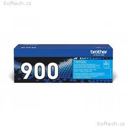 Brother TN900C - Azurová - originální - kazeta s b