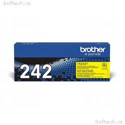 Brother TN242Y - Žlutá - originální - kazeta s bar