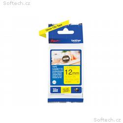 Brother TZe-631S - Černá na žluté - Role (1,2 cm x