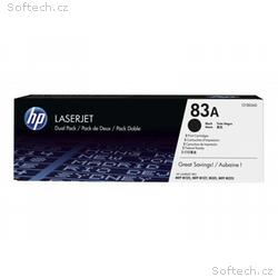 HP 83A - 2-balení - černá - originální - LaserJet 