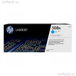 HP 508A - Azurová - originální - LaserJet - kazeta