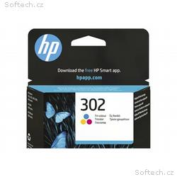 HP 302 - 4 ml - barva (azurová, purpurová, žlutá) 