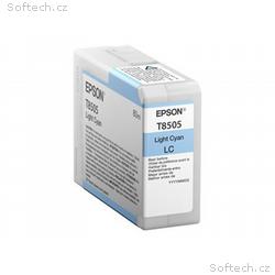Epson T8505 - 80 ml - světle azurová - originální 