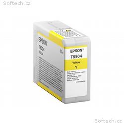 Epson T8504 - 80 ml - žlutá - originální - inkoust