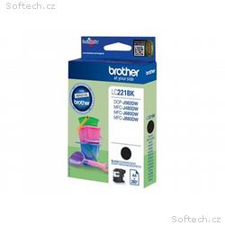Brother LC221BK - Černá - originální - inkoustová 