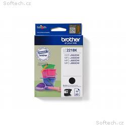 Brother LC221BK - Černá - originální - inkoustová 