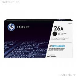 HP 26A - Černá - originální - LaserJet - kazeta s 