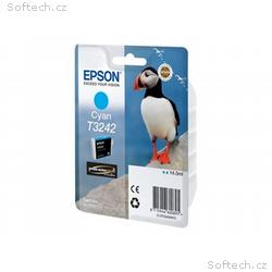Epson T3242 - 14 ml - azurová - originální - inkou