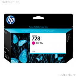 HP 728 - 130 ml - purpurová - originální - DesignJ