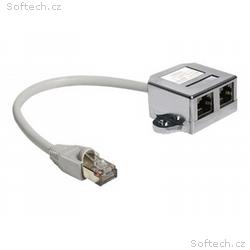 Delock RJ45 Port Doubler - Rozdělovač Ethernet 100