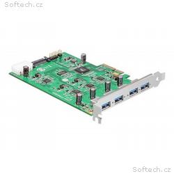 Delock PCI Express Card x4 > 4 x External - USB ad