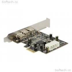 Delock PCI Express card FireWire A, B - Adaptér pr