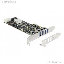 Delock PCI Express Card > 4 x external USB 3.0 Qua