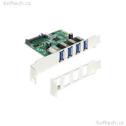 Delock PCI Express Card > 4 x USB 3.0 - USB adapté