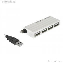 Delock HUB USB 2.0 - Rozbočovač - 4 x USB 2.0 - de