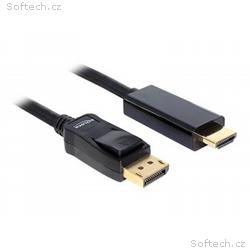 Delock - Kabel adaptéru - DisplayPort s piny (male