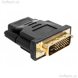 Delock Adapter DVI 24+1 pin male > HDMI female - V