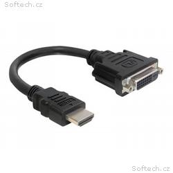 Delock - Kabel adaptéru - HDMI s piny (male) do DV