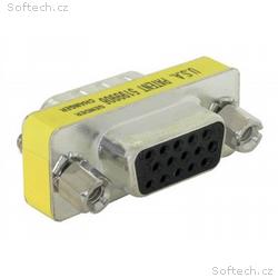Delock - Měnič pohlaví VGA - HD-15 (VGA) (F) do HD