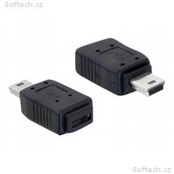 Delock redukce USB mini samec na USB micro B samic