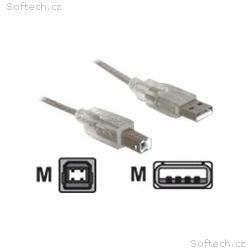 Delock - Kabel USB - USB (M) do USB typ B (M) - 0.