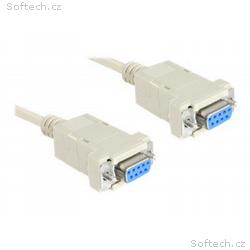 Delock - Null modem kabel - DB-9 (F) do DB-9 (F) -