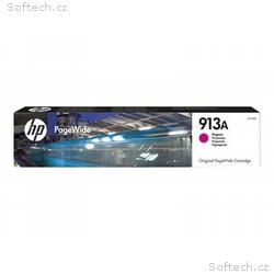 HP 913A - Purpurová - originální - PageWide - inko