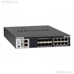 NETGEAR M4300-8X8F - Přepínač - L3 - řízený - 8 x 