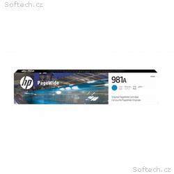 HP 981A - 70 ml - azurová - originální - PageWide 