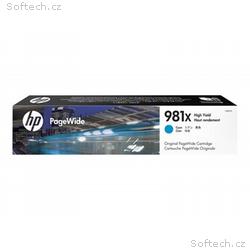 HP 981X - 116 ml - Vysoká výtěžnost - azurová - or