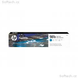 HP 981X - 116 ml - Vysoká výtěžnost - azurová - or