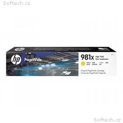 HP 981X - 116 ml - Vysoká výtěžnost - žlutá - orig