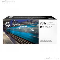 HP 981Y - 343.5 ml - Extra vysoká výtěžnost - čern