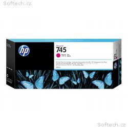 HP 745 - 300 ml - Vysoká kapacita - purpurová - or