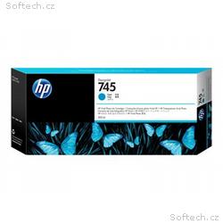 HP 745 - 300 ml - Vysoká kapacita - azurová - orig