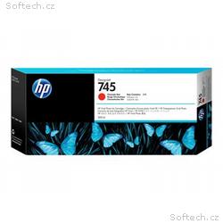 HP 745 - 300 ml - Vysoká kapacita - chromová červe