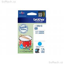 Brother LCLC22UC - XL - azurová - originální - ink