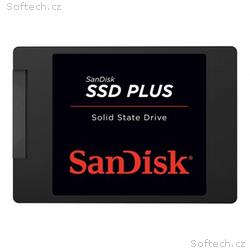 Sandisk Plus, 240GB, SSD, 2.5", SATA, Černá, 3R