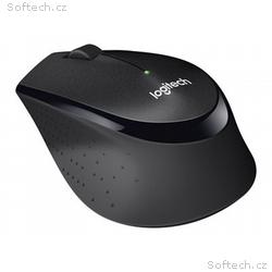 Logitech M330 SILENT PLUS - Myš - 3 tlačítka - bez
