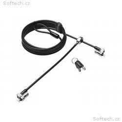 Kensington MicroSaver 2.0 Keyed Twin Laptop Lock -
