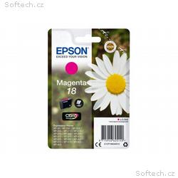 Epson 18 - 3.3 ml - purpurová - originální - blist